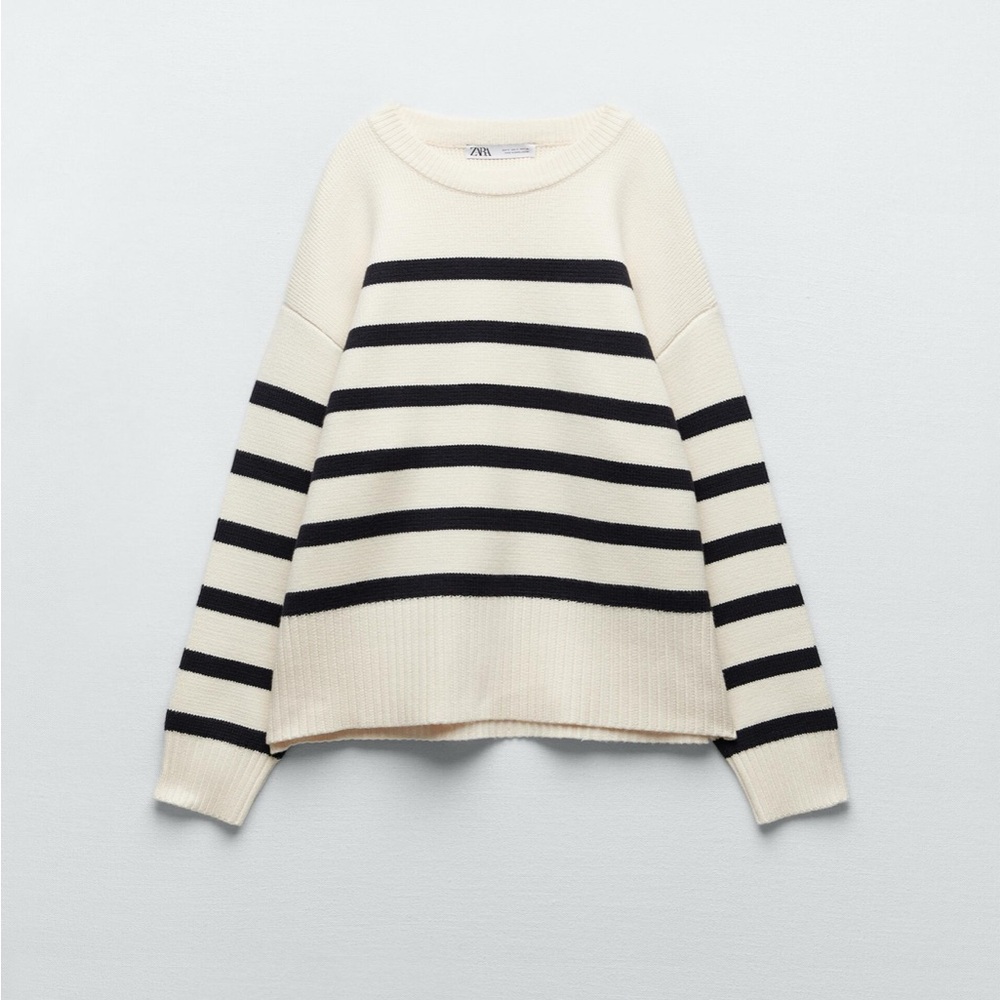 Zara striped sweater